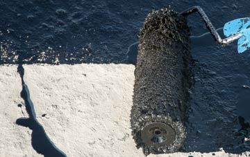 Healing liquid sealant waterproofing