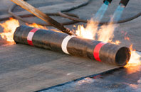 Healing flat roof sealing