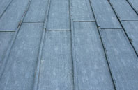 Healing lead roofing